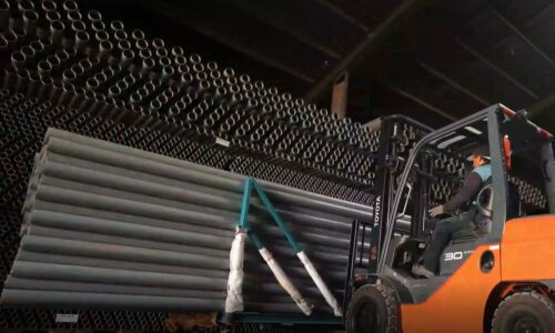 انبارش اصولی لوله UPVC