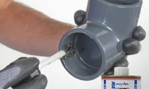 چسب لوله و اتصالات UPVC و نحوه اتصال لوله PVC