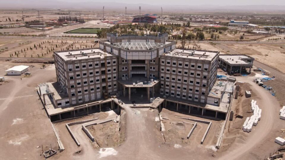 بیمارستان تسکین رفسنجان | اجرای محصولات یزدپولیکا