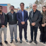 طرح یادگار سبز یزدپولیکا و کاشت نهال در شهرک صنعتی یزد